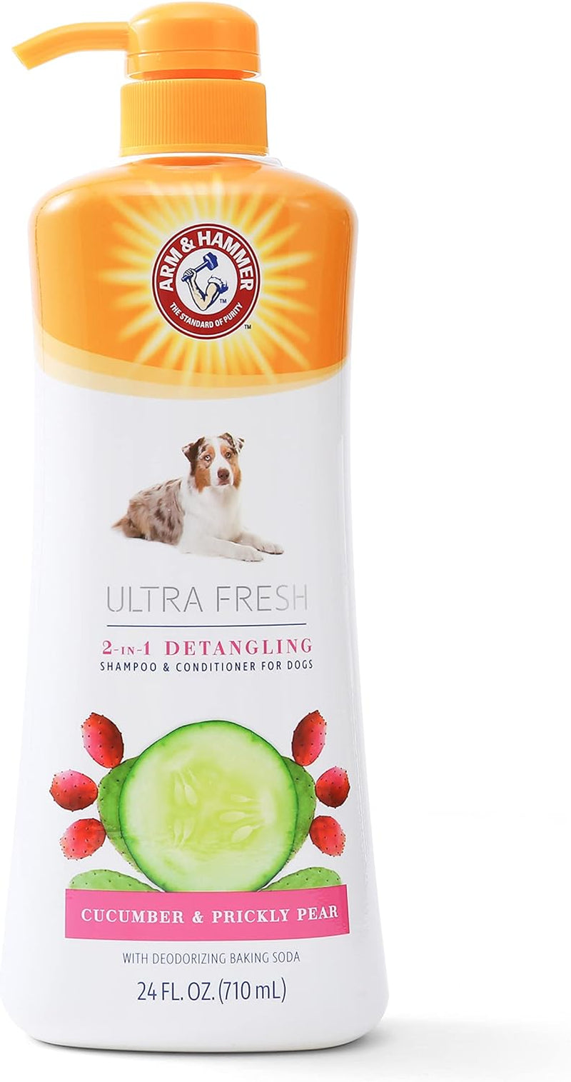 Ultra Fresh Dog Shampoos, Conditioners, and Sprays for Dogs | Baking Soda Ingredient Helps Neutralize Bad Pet Odors for an Advanced Clean | Itch Relief Shampoo for Dogs